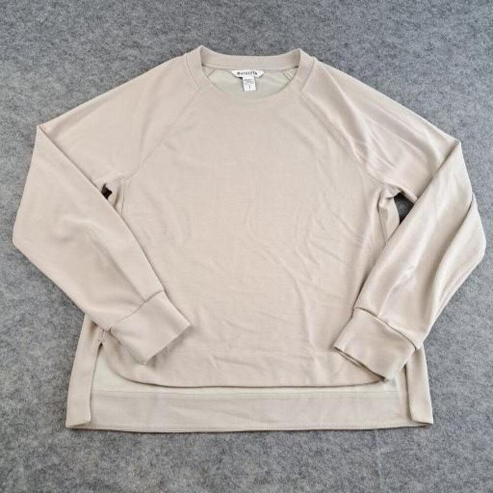 Athleta Sweater Womens Small Long Sleeve Crewneck Pullover Soft Modal Blend